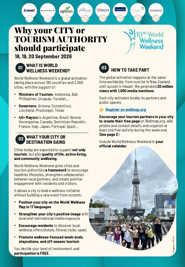 Why your CITY or TOURISM AUTHORITY should participate