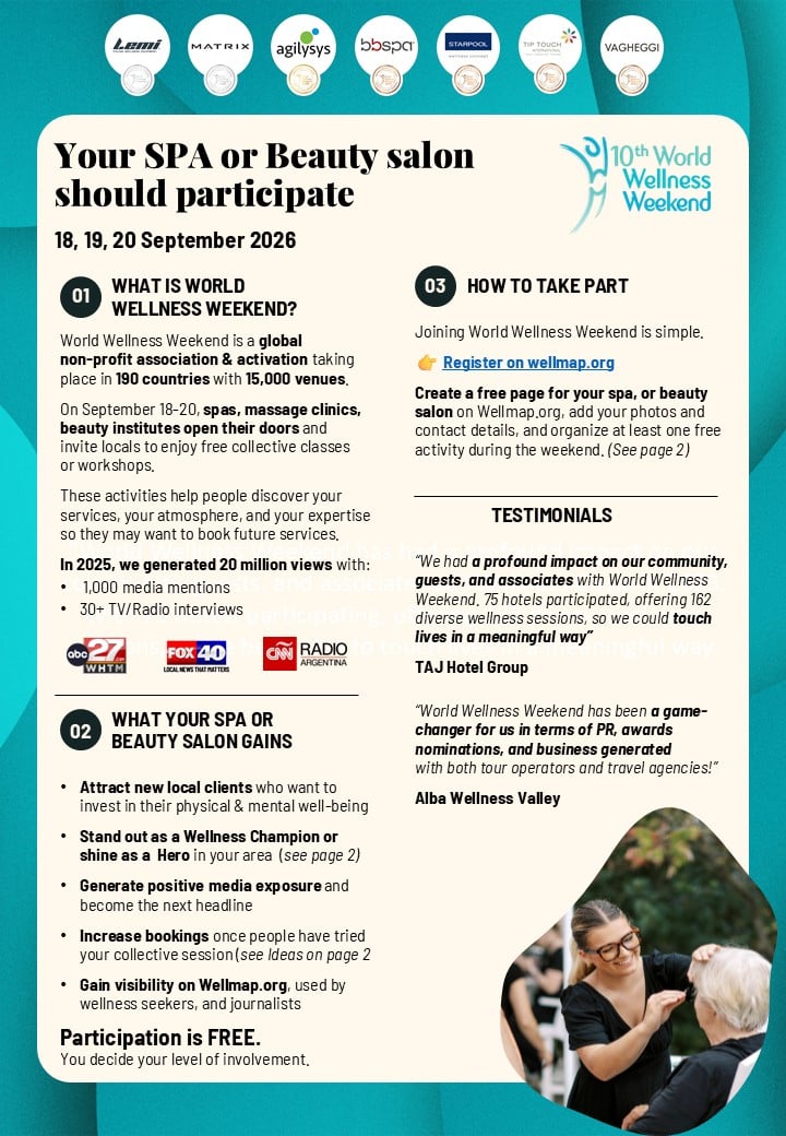 Why your SPA or SALON should participate